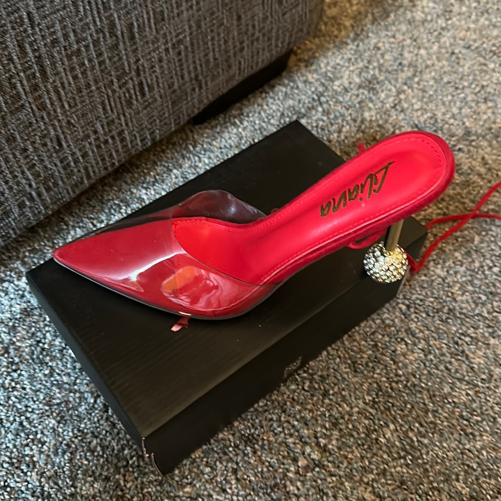 Brand New Red heels, size 8.5